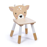 Tender Leaf Toys - Forest Table and Chairs Collections - Adorable Kids Size Art Play Game Table and Chairs - Made with Premium Materials and Craftsmanship for Children 3+ (Forest Deer Chair) Tender Leaf Toys