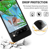 Sublimation Blank Case for Google Pixel 8 Pro,5 PCS Sublimation Cases with Printable DIY Customize Aluminum + Soft Rubber TPU Anti-Slip Slim Shockproof Protective Phone Cover for Google Pixel 8 Pro FOQENCCI