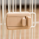 IRIS USA Medium Dog Crate, Dog Kennel Indoor with Sliding Door & Bottom Tray, Dog Cage, Wire Pet Pen with Bottom Tray, Stylish Wood-Like Trim, Light Brown IRIS USA, Inc.