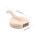 Cabilock Tortilla Press Authentic Traditional Wood Tortilla Maker Corn Tortilla Machine for Home Cabilock