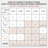 JoyView Traditional Rope Double Hammock - Hand Woven Cotton Hammock with Hardwood Spreader Bar and Pillow 450lb Capacity for Outdoor Indoor Patio Yard - Brown JoyView