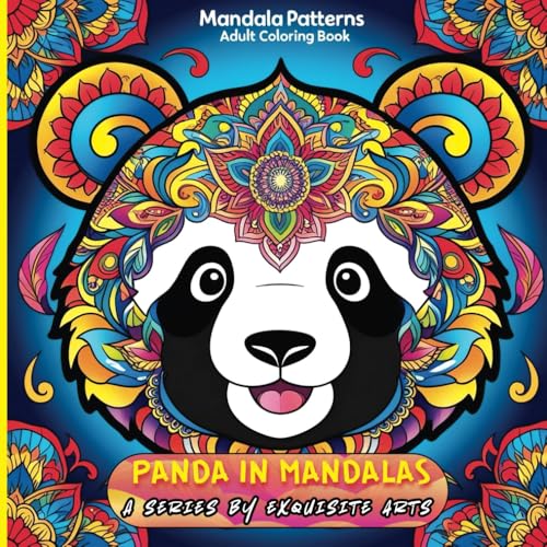 Best Mandela Panda Design (Stress Relieving Patterns): 41 Unique Patterns,Experience Mindfullness, Relaxation,Creative Expression ,Deep Focus and Mental Clarity WoodArtSupply