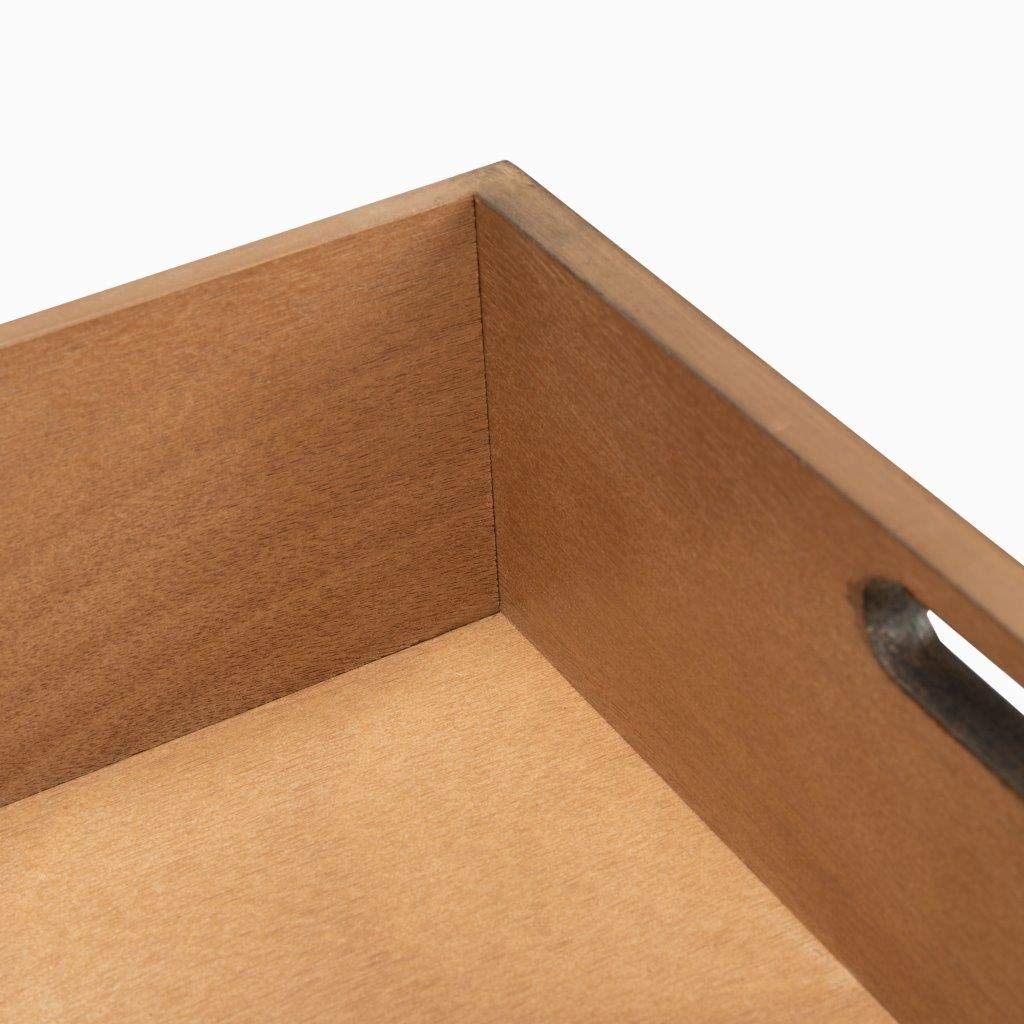 SAFAVIEH Home Collection Landers Brown 2-Drawer Console Table CNS5710C Safavieh