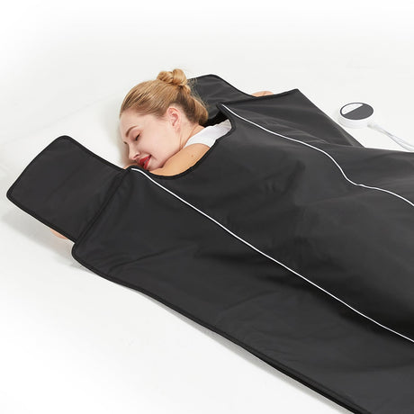 JOBYNA Sauna Blanket for Home, 75'' x 31'' Sauna Blanket with 20-60 Minutes Timer, 86℉-158℉ Temp Adjustable, 280W Auto Shut Off Sauna Bag for Home Relaxation, Wellness & Recovery JOBYNA