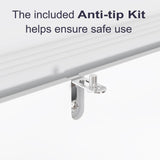 Furnify 6 Tier Corner Shelf with Adjustable Shelf, 68" Tall Corner Bookshelf Bookcase, Freestanding Corner Display Storage Shelf for Living Room, Office, Kitchen, Bath Room,Small Space, White Furnify