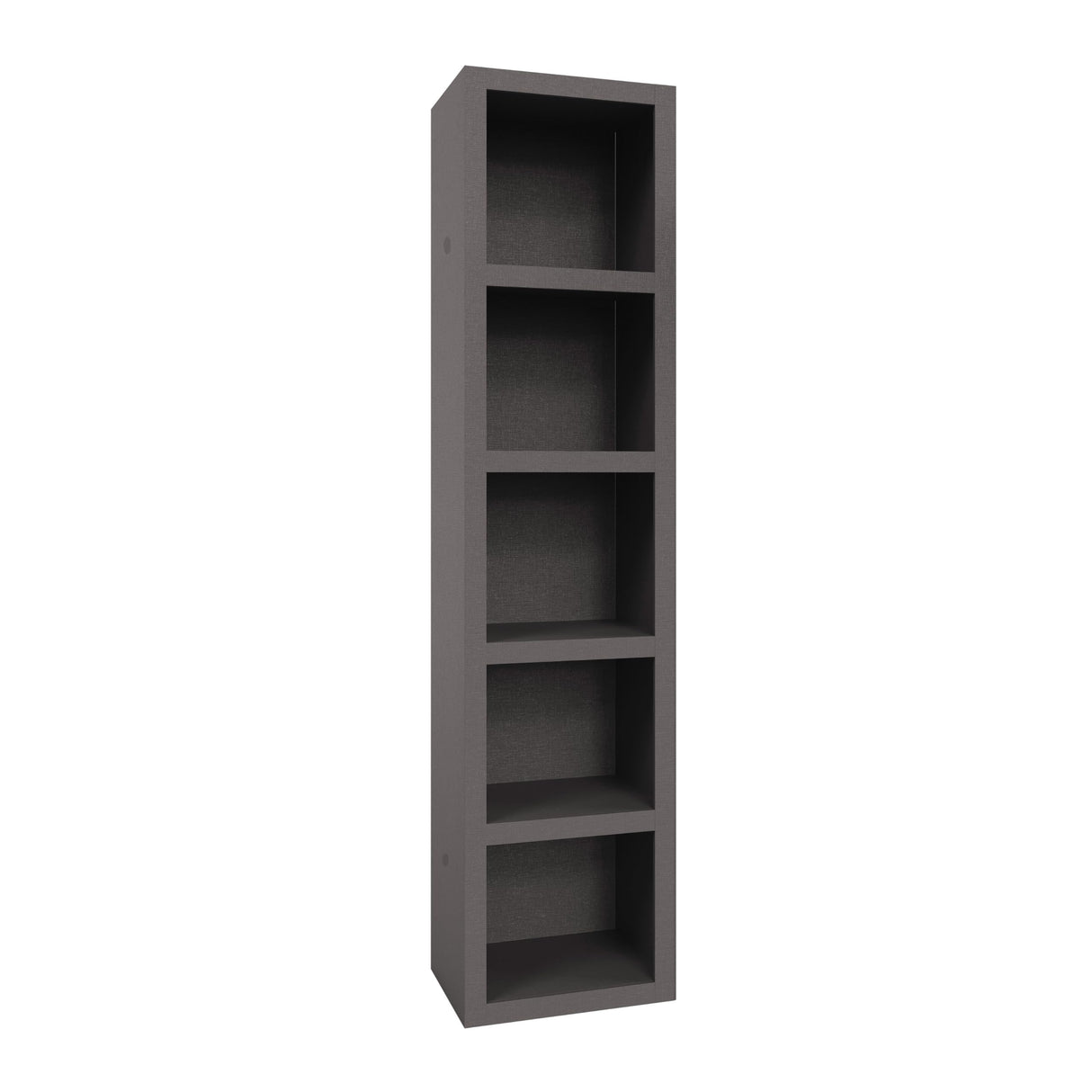 Oakland Living Dark Grey 85-in Tall Wooden Bookcase Shelf Oakland Living