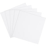 Embroidery Fabric Squares Cotton, 5 Pcs Squares Pre-Cut Natural Cotton Embroidery Cloth Fabric, Embroidery Cloth Squares for Embroidery Garment Craft，7.9x7.9” FFPDYBEST