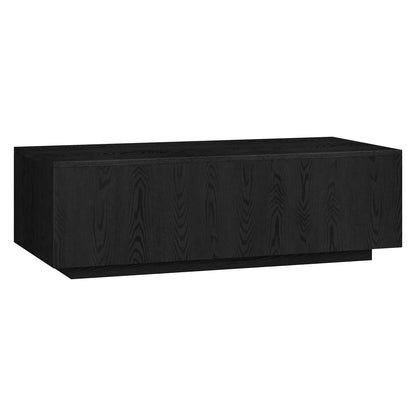 Henn&Hart Paxton Coffee Table, 48" Wide, Black - WoodArtSupply