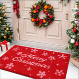 MaxMat Merry Christmas Door Mat – Coir Front Door Mat for Outdoor Entrance, Holiday Welcome Mat, Durable Non-Slip Christmas Outdoor Mat (17" x 30")` MaxMat