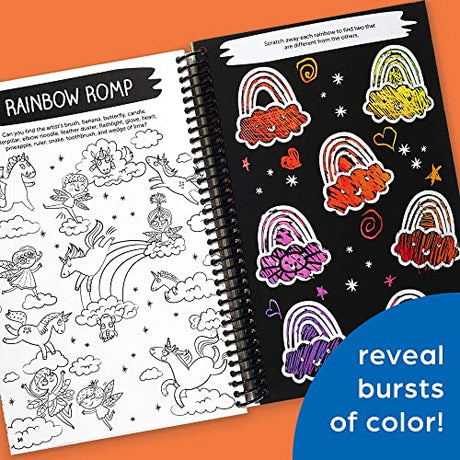 Scratch-Off Hidden Pictures Unicorn Puzzles (Highlights Scratch-Off Activity Books) Highlights for Children