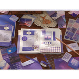 348 Pcs Scrapbooking Supplies Kit, Vintage Aesthetic Scrapbook Kit for Bullet Junk Journal, Stationery, A6 Grid Notebook, DIY Journaling Supplies, Birthday Craft Gift for Teen Girl Kid Women emmoolife