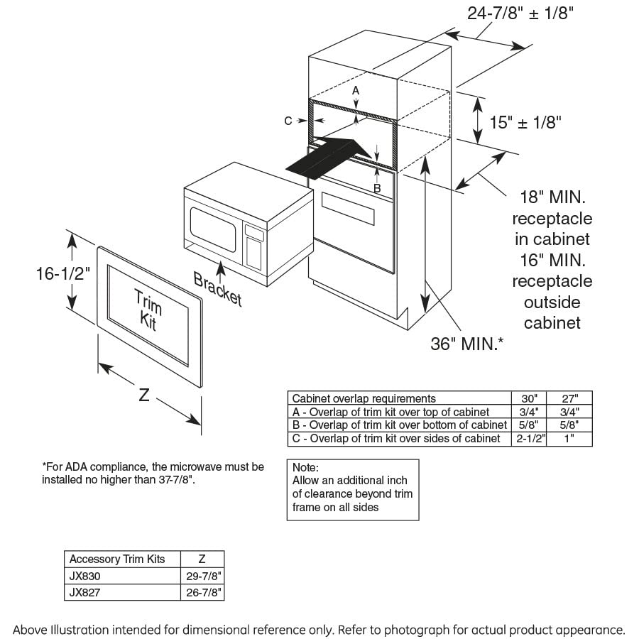 GE Profile PEM31SFSS Countertop Microwave GE