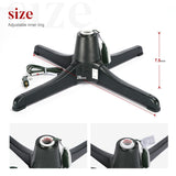 EZCHEER Rotating Christmas Tree Stand, 360-Degree Rotating Adjustable Tree Stand for up to 7.5ft Tall and 80lbs, Spinning Christmas Tree Stand with 3 Adjustable Settings EZCHEER