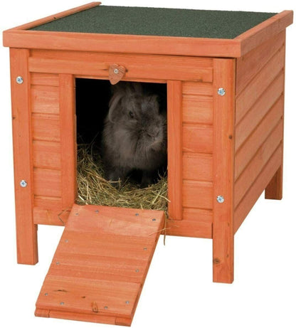 20" Wood Bunny Cage Rabbit Hutch Chicken Coop Pet House for Small AnimalsQ