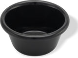 Carlisle FoodService Products 4312303 SAN Smooth Fluted Ramekin, 3 oz Capacity, 1.43" Height, Black (Case of 48) Carlisle FoodService Products