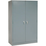 Global Industrial Assembled Storage Cabinet, 48x24x78, Gray Global Industrial