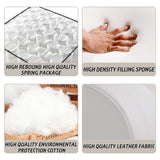 Recliner Chair for Living Room Massage Recliner Home Theater Seating Sofa Reading Chair Winback Single Sofa Modern Reclining Chair Easy Lounge with PU Leather Padded Seat Backrest BestMassage