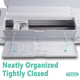 TVIOX Tool Storage Insert Compatible with Cricut Maker 3 & Maker, Drawer Weeding Tools Kit Tray, Blades Housing Quickswap Tip Accessories Organizer, White (Blades Housing and Tools not Included) TVIOX