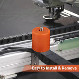 Agatige 12PCS 3D Printer Heat Bed Leveling Parts, 16mm 3D Printer Leveling Column Silicone Buffer 3D Printer Heat Bed Leveling Parts Leveling Spring Replacement Part for 3D printer Ender 3 / CR6-SE Agatige