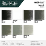 PanPastel Artist Pastels by GOLDEN, Grayscale Set, 7 Color, Professional Artist Pastels, Unique Pan Format (cake-like) PanPastel