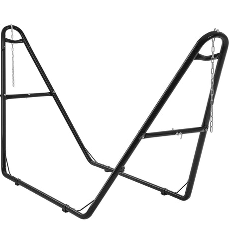 Yaheetech Universal Hammock Stand, Heavy-Duty Double-Pipe Steel Hammock Stand for 9-14.5 Ft Hammocks, 475 Lb Capacity and Capable of Holding 2-3 People Yaheetech