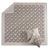 Levtex Home Adare Cocoa Reversible Twin/Twin XL Quilt Set (68x86in) with 1 Pillow Sham (26x20in) - Floral Bedding - Brown Cream - Cotton Twin Size Quilt Bedding Set - Lightweight, Soft, Pre-Washed Levtex Home