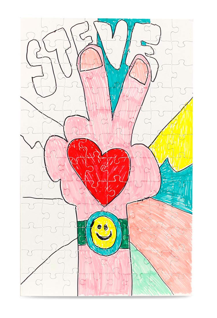 4 Blank Jigsaw Puzzles with Envelopes – 10 x 16 Inch, 96 Pieces Each – Hygloss DYI party invites, Perfect for Decorating, Kids' Activities, Arts & Crafts or Party Favors - Puzzle to Draw On for Crafts Hygloss