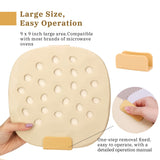 Aboofx Microwave Flower Press Kit, 9"x9" Quick Drying Flower Pressing Kit with Washable Cloth for Crafts Pressed Flowers and Plant for DIY Art, Preservation for Bookmark Frame Wedding Flowers Drying Aboofx