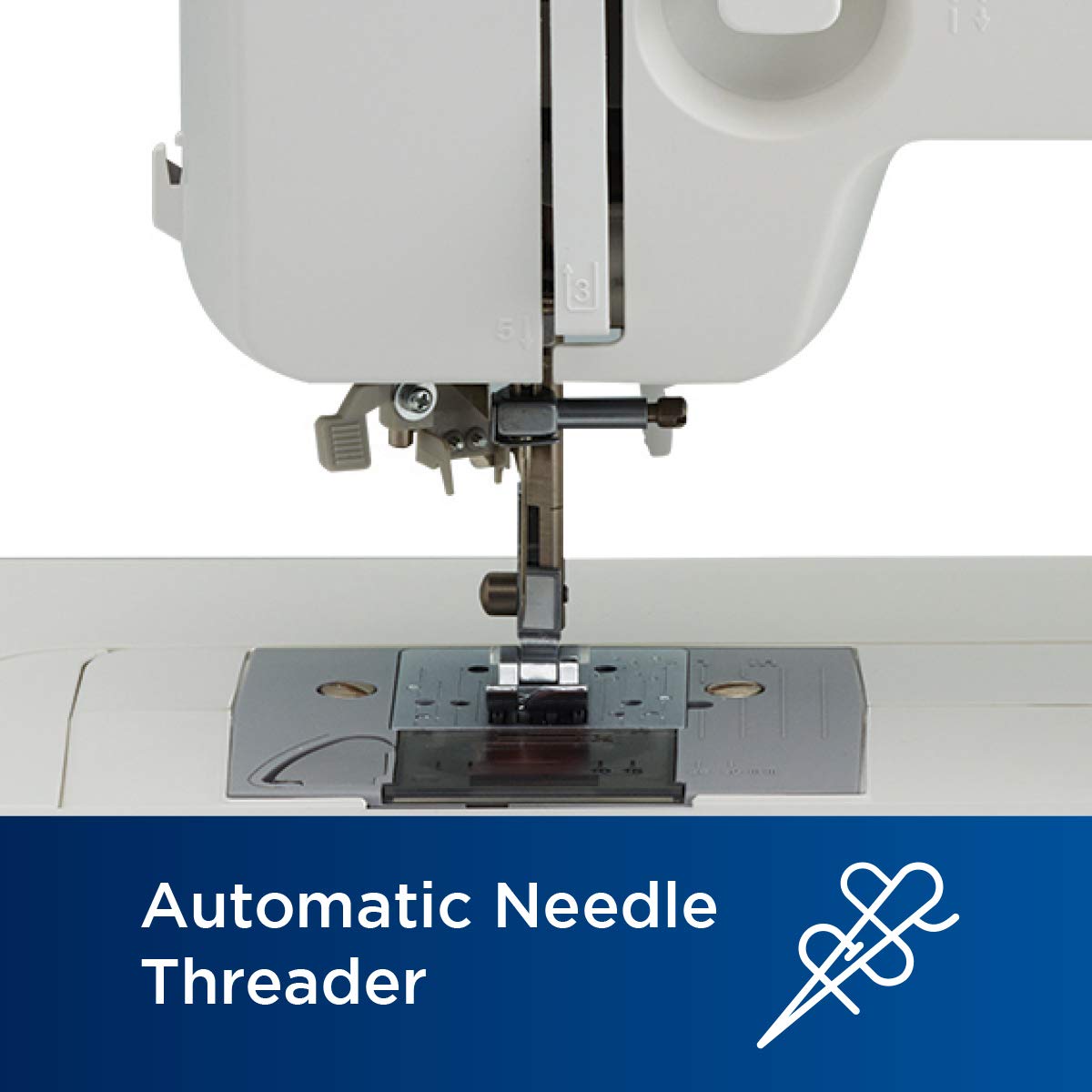 Brother Sewing and Quilting Machine, XR3774, 37 Built-in Stitches, Wide Table, 8 Included Sewing Feet Brother