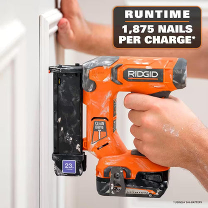 RIDGID 18V Cordless 23-Gauge 1-3/8 in. Headless Pin Nailer (Tool Only) R09898B - WoodArtSupply