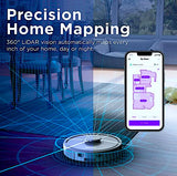 Shark RV2300 Matrix Robot Vacuum with No Spots Missed on Carpets & Hard Floors, Precision Home Mapping, Perfect for Pet Hair, Wi-Fi, Gray (Renewed) Shark