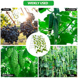 Toriexon Foldable Cucumber Trellis 2 Pack, 46" L X 18" W A-Frame Garden Trellis, Steel Climbing Plants Support Raised Bed Trellis with Twist Ties & Plant Bags for Climbing Plants Outdoor Toriexon