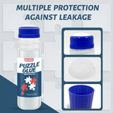 Nariolar Jigsaw Puzzle Glue Clear with Applicator Suitable for Fixing and Hanging Puzzles, Quick Drying, 4 Ounces Nariolar