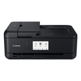 Canon PIXMA TS9520 All In one Wireless Printer Home or Office| Scanner | Copier | Mobile Printing with AirPrint and Google Cloud Print, Black, Works with Alexa, One Size Canon
