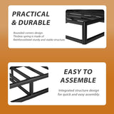 JWIFSEF Full-Size-Box-Spring，Full Box Spring 5 inch,Easy Assembly Full, Metal Sturdy Heavy Duty Structure with Fabric Cover,Mattress Foundation,3500lbs Max Weight Capacity JWIFSEF