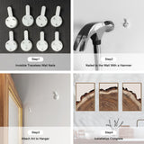 HPINUB Framed Tree Rings Wood Wall Art Set, Modern Beige Wood Stump Wall Decor, Abstract Black and Gray Tree Spiral Wall Painting,Nature-Inspired Art Print for Living Room, Bedroom, Dining Room, Office-24"x36"x3 HPNIUB