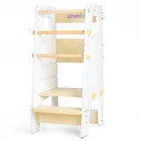 GroowingMind Toddler Tower - Adjustable Montessori Multi-Use Toddler Kitchen Stool, Safe Toddler Tower, Essential Toddler Game Changer- Perfect Toddler Chair GroowingMind