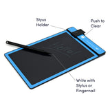 Boogie Board Basics Reusable Writing Pad - Digital Drawing Tablet, LCD Writing Pad with Instant Erase and Stylus Pen - Perfect for Writing, Drawing, and Note-Taking Boogie Board