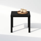 Furinno Simple Square Coffee Table, Side Table, Black Furinno