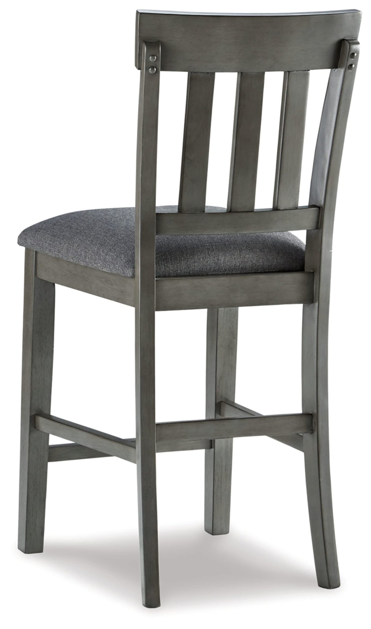 Signature Design by Ashley Hallanden Modern Farmhouse 25.75" Counter Height Upholstered Barstool, Set of 2, Dark Gray Signature Design by Ashley