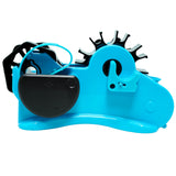 Echomerx Multi-roll Heat Tape Dispenser Sublimation - Effortlessly Cut Heat Resistant Tape, Heat Transfer Tape, Heat Press Tape,1 and 3 inch Cores, Tutorial Video, Blue echomerx