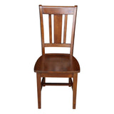IC International Concepts Drawer-Basic Size Desk and Chair, Espresso IC International Concepts