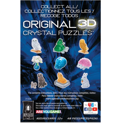 BePuzzled, Gorilla and Baby Original 3D Crystal Puzzle, Ages 12 and Up