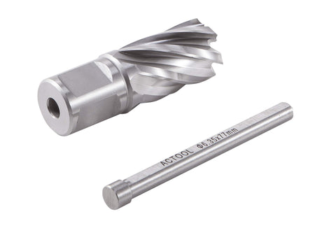 ACTOOL 13/16" Diameter × 1" Depth of Cut HSS ANNULAR Cutter with 3/4'' Weldon Shank ACTOOL