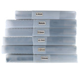 6pcs Square Hole Mortise Chisel Drill Bit Tools, 5/8" 9/16" 1/2" 3/8" 5/16" 1/4" HSS Woodworking Hole Saw Mortising Chisel Drill Bit Set, Different Sizes YaeKoo