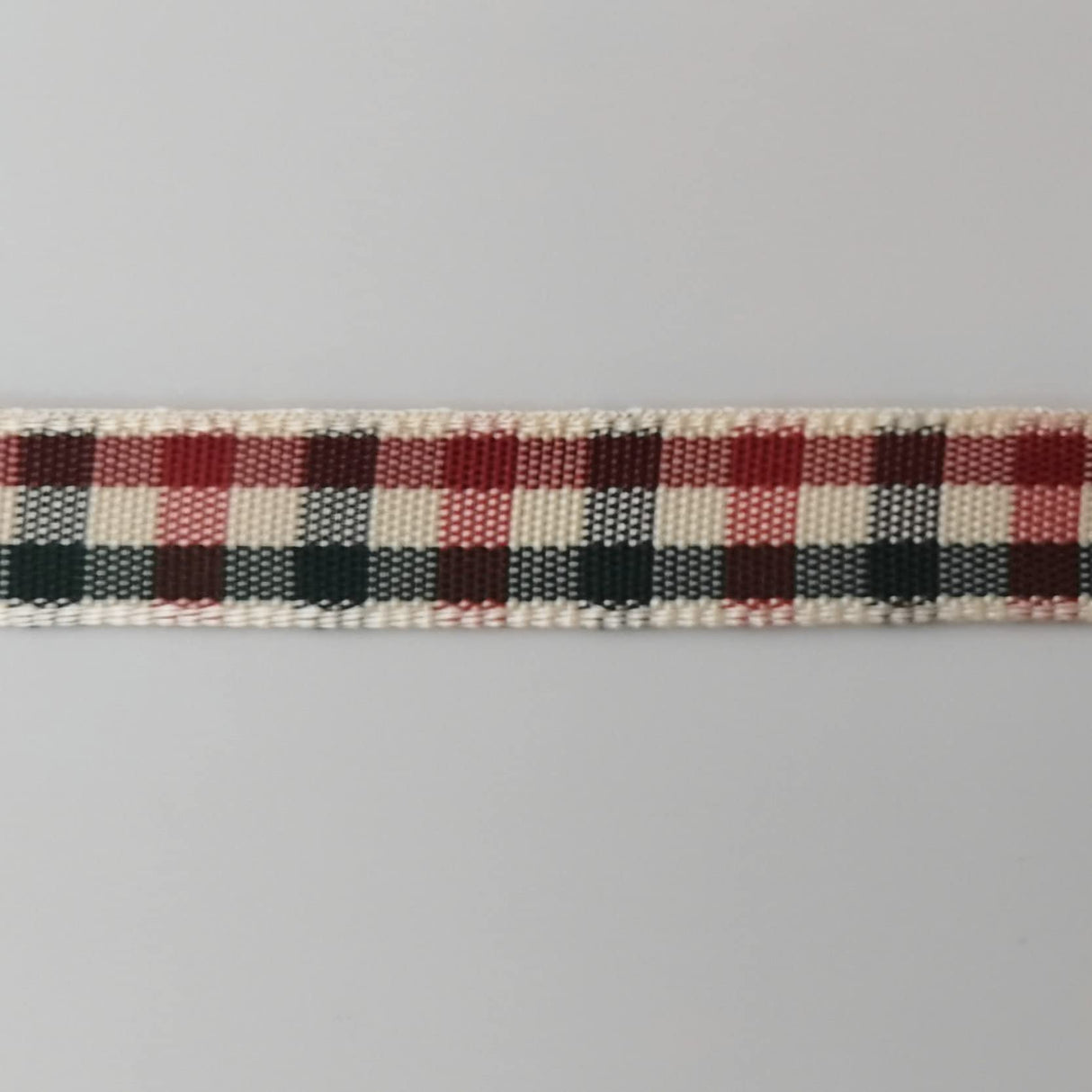 Micomon Gingham Ribbon - Red & Green Checkered Christmas Ribbon, 25 Yards Each Roll, 100% Polyester (3/8") Micomon