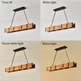Rustic Wood Chandelier farmhouse light fixtures,hanging wooden beam light for Kitchen Island,Farmhouse Chandelier wood pool table light,wood island led light rustic hanging light BAOURE