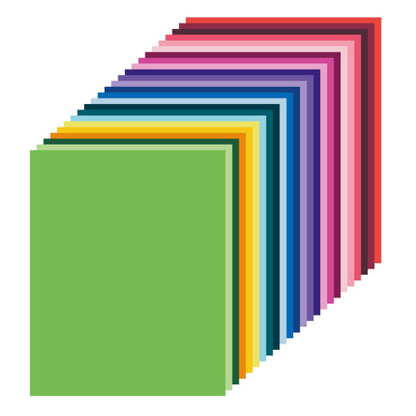 Livholic 120 Sheets Colored Card Stock Printer Paper, 120 gsm 32 lb 24 Colors Pastel Construction Paper for Scrapbook School Office Printing DIY Craft (120GSM) LIVHOLIC