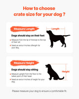 VEVOR 38" Dog Crate Furniture, Dog Kennel Furniture with Double Doors, 2-in-1 Decorative Wooden Dog Crate with Removable Tray, Dog Crate End Table Hold up to 70 lbs for Small, Medium Dogs Brown VEVOR