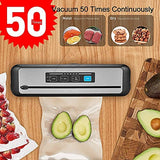 WiFi Sous-Vide-Machine & Vacuum Sealer Machine, Inkbird Sous Vide Cooker 1000W w/Recipes on APP Preset Cooker | Automatic Air Sous Vide Vacuum Sealing Inkbird
